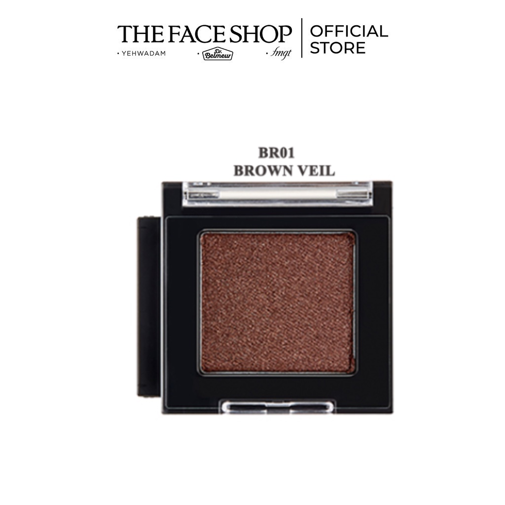 [Mã COSTFST3 -8% đơn 250K] Màu Mắt Nhũ Kim Tuyến The Faceshop Mono Cube Eyeshadow (Glitter)