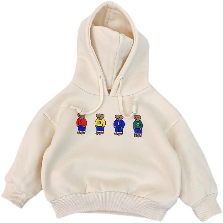 Áo Hoodie Thời Trang Mùa Thu Đông Phong Cách Phương Tây Dành Cho Trẻ Nhỏ