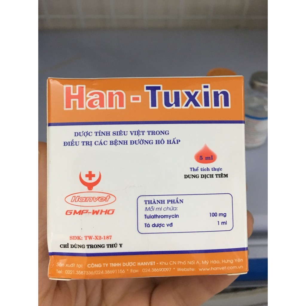 Hantuxin (5ml) - chỉ dùng trong thú y