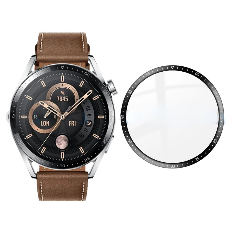 Kính Cường Lực 9H Bảo Vệ Màn Hình Cho Đồng Hồ Thông Minh Huawei GT 3 Pro 43mm 46mm/Huawei GT3 Pro
