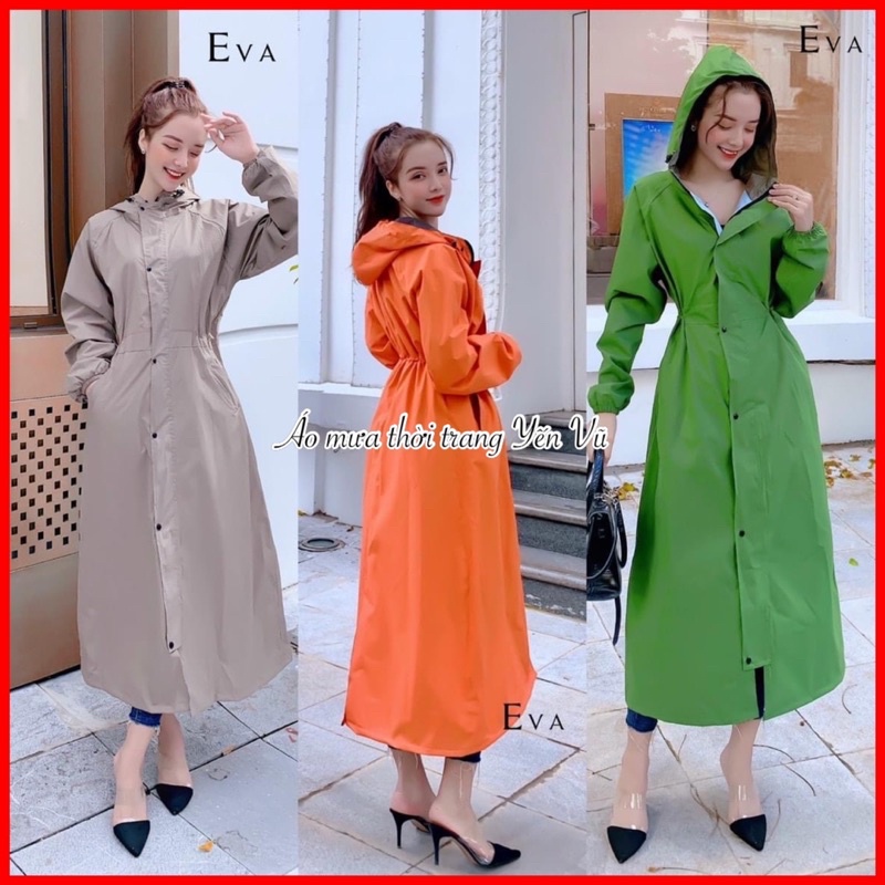 MT01 Áo mưa măng tô cho nam, nữ 2 lớp chống thấm nước tuyệt đối, thời trang cao cấp chống thấm, chống gió lạnh