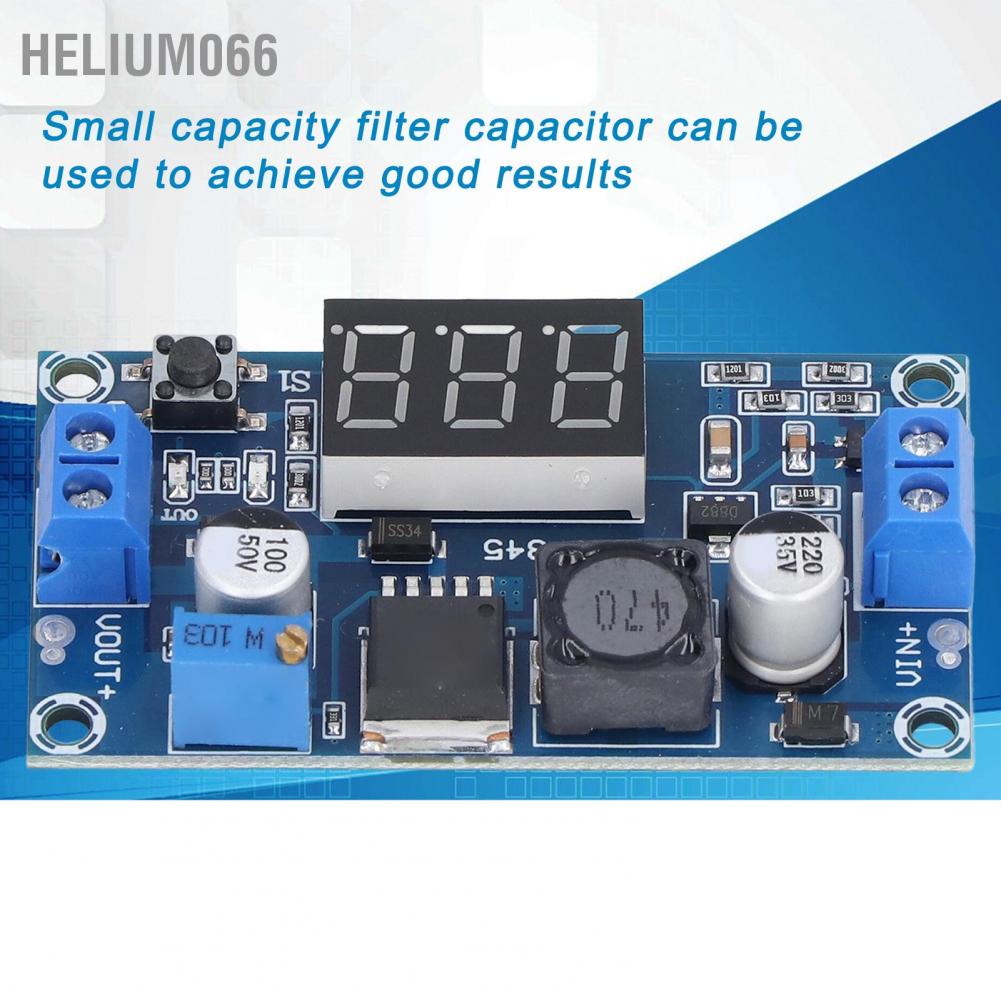 Hàng giao ngay XL6009 Booster Board Mô-đun tăng cường DC đến DC Hiển thị vôn kế kỹ thuật số 3A đầu ra 5 ~ 32V
