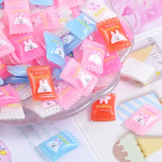Charm kẹo chips gấu thỏ