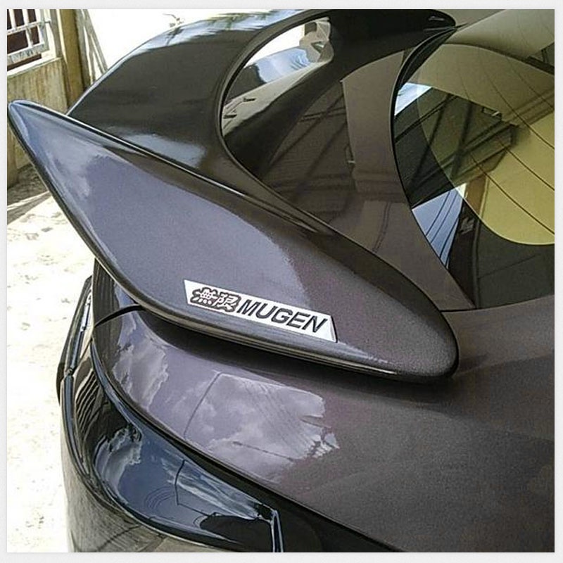 Miếng Dán Trang Trí Xe Hơi MUGEN 1 Chiếc 15x110mm Bằng Nhôm In Logo Thời Trang Sang Trọng Nhãn dán xe ô tô Cánh gió tự động Biểu tượng kim loại Đua xe phổ quát Huy hiệu lưới tản nhiệt phía sau Bộ phận trang trí thân xe phía sau Phụ kiện ngoại thất ô tô