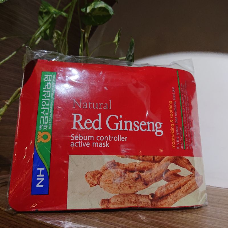 Mặt Nạ Hồng Sâm Red Ginseng korea