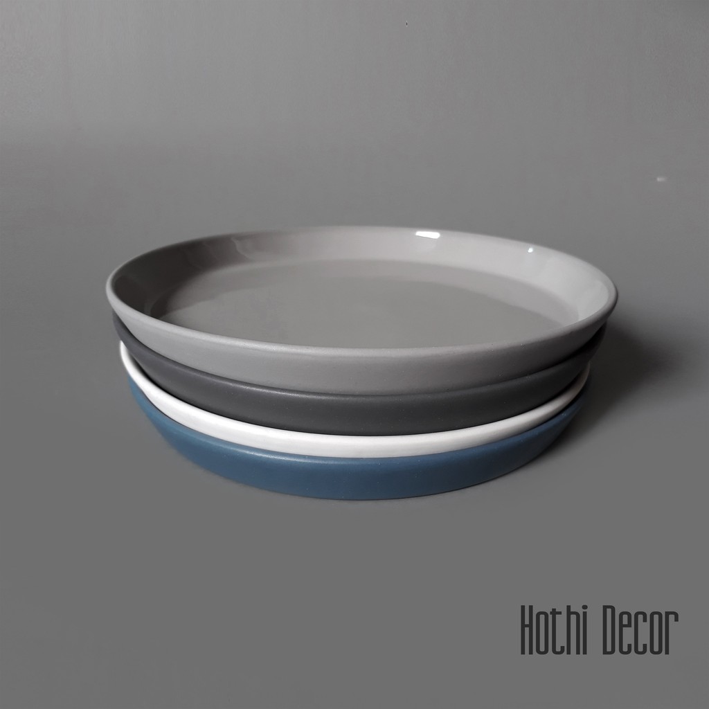 ĐĨA GỐM TRÒN MÀU PAsTEL | BigBuy360 - bigbuy360.vn