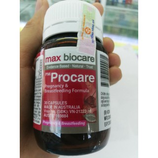 Procare Max biocare - Giải pháp cho bà bầu