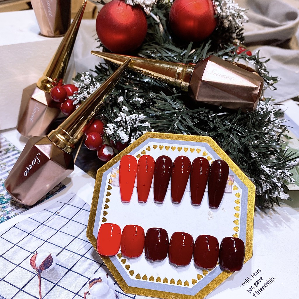 Sơn gel đỏ thạch BNS siêu hot - 15ml