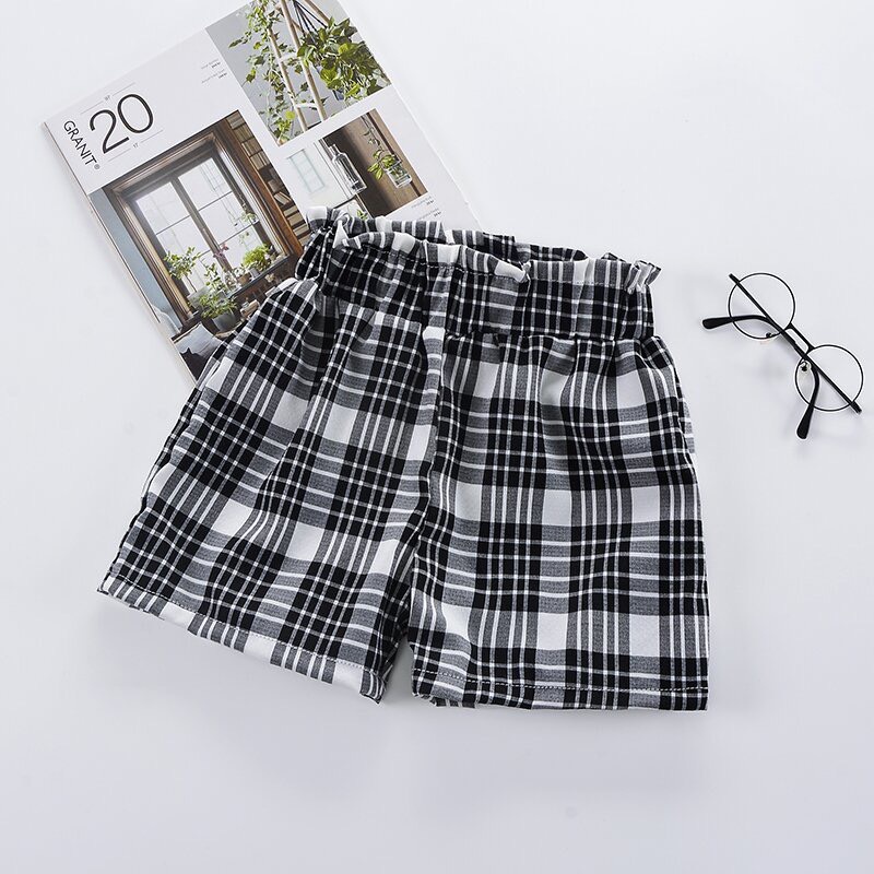 Quần Short Kẻ Caro Dành Cho Bé Mẫu Mới 2022 - Hàng Quảng Châu Cao Cấp (QV1)