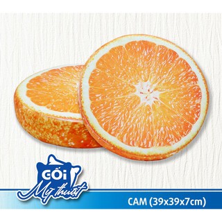 [Hàng VN] Gối tựa lưng 3D - Trái cây (nhiều loại)