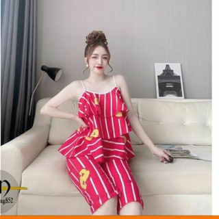 Đồ bộ nữ kate lửng mặc nhà