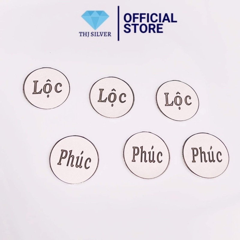 Thẻ tên tròn treo khắc tên theo yêu cầu