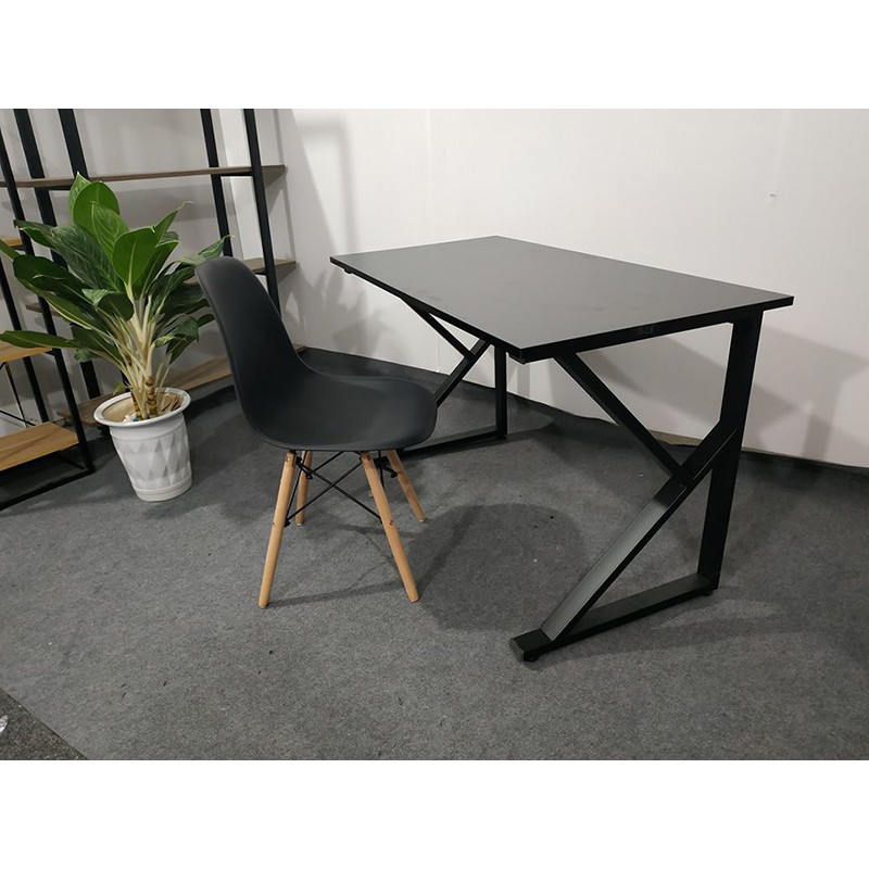 Bàn gaming chân sắt chữ K Z U 1mx0,5m chân sắt 2x4cm sơn tĩnh điện làm bàn máy tính học tập mẫu cải tiến nhất