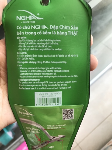 Kiềm cắt da Nghĩa D555