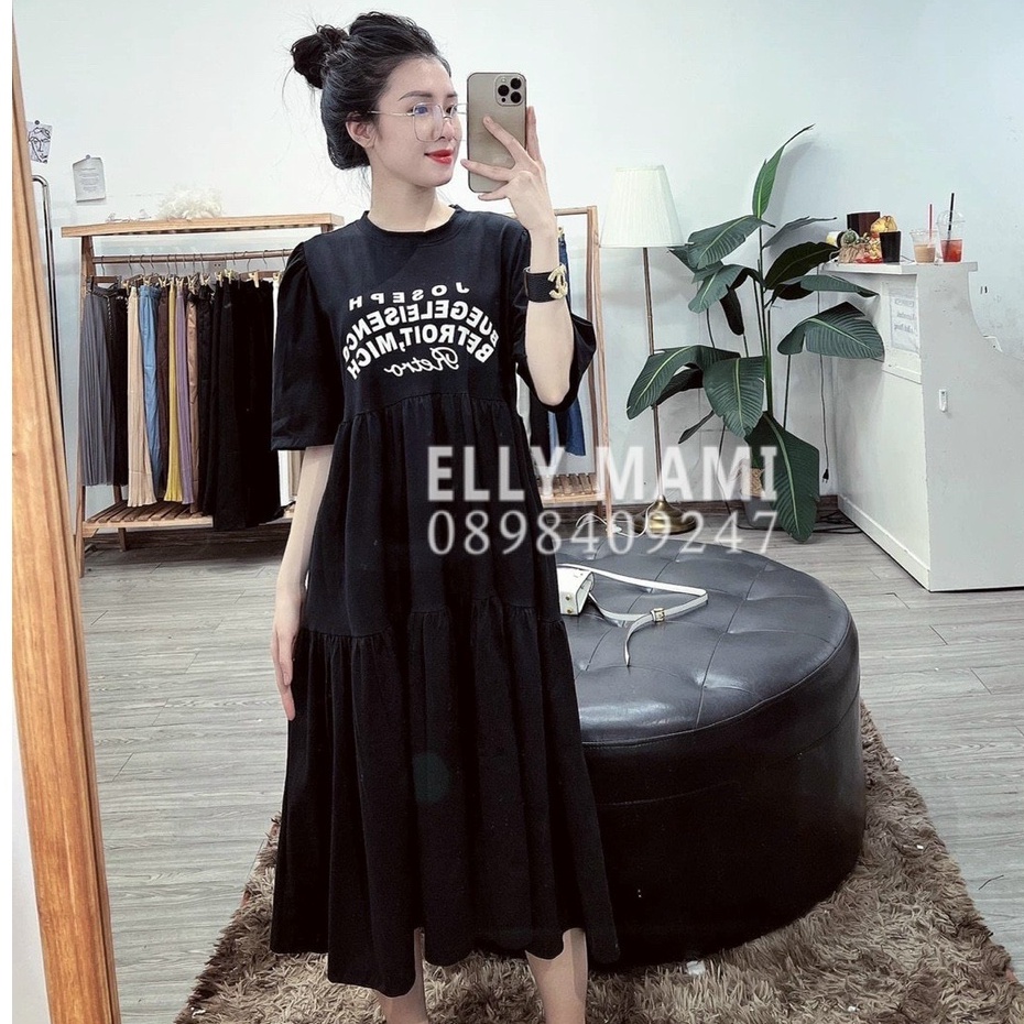 ( 40kg - 75kg ) Đầm Thun Bầu , Suông Nhiều Màu Babydoll Hình Chữ Form Dễ Mặc Thiết Kế Cao Cấp ( Kèm Ảnh Thật )