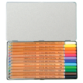 [ARBAT] Set chì phấn Cretacolor Pastel Pencil 12 màu