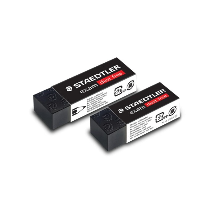 BỘ 2 GÔM ĐEN CAO CẤP STAEDTLER 526