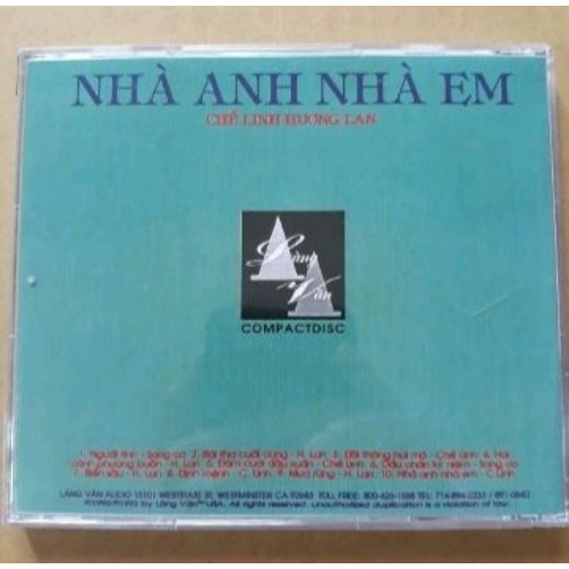 Bộ 5 cd Chế Linh phono