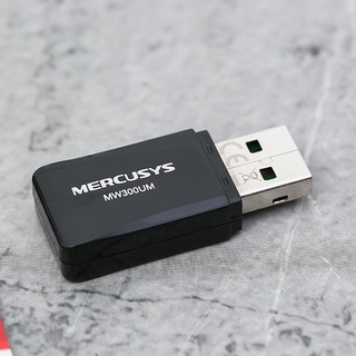 USB Wifi 300 Mbps Mercusys MW300UM Đen