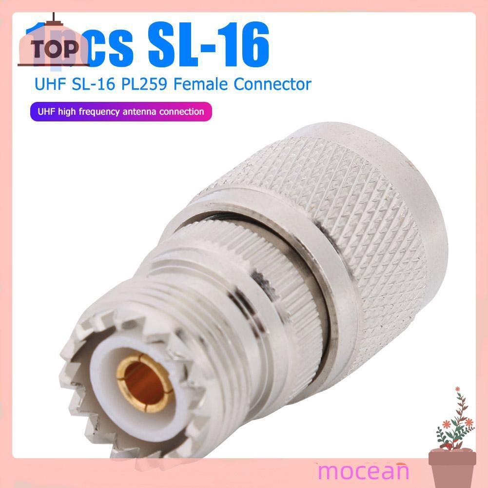 Đầu Chuyển Đổi Cáp N Type L16 Male Sang Uhf Sl-16 Pl259 Female Rf