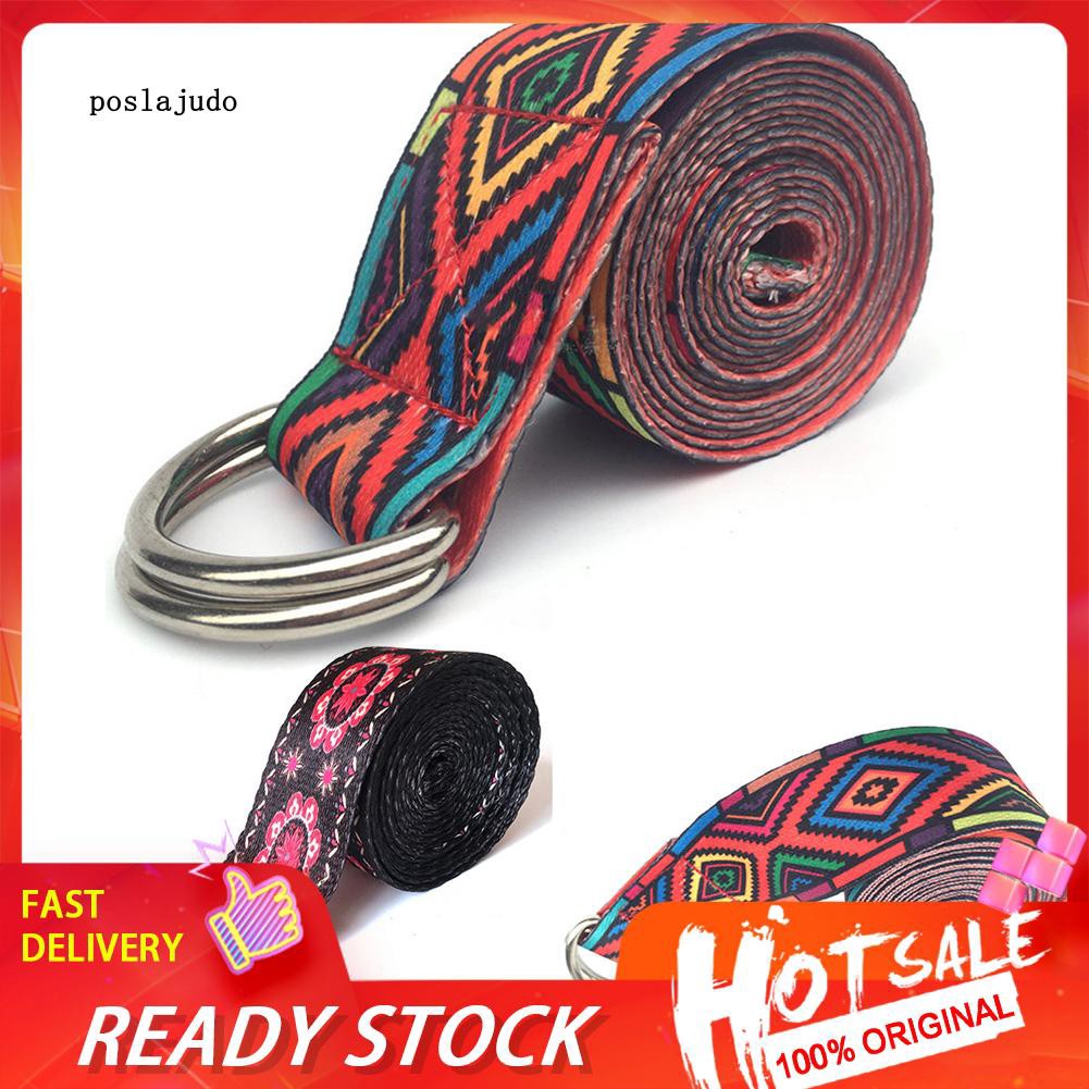 Dây Đai Tập Yoga In Hoa