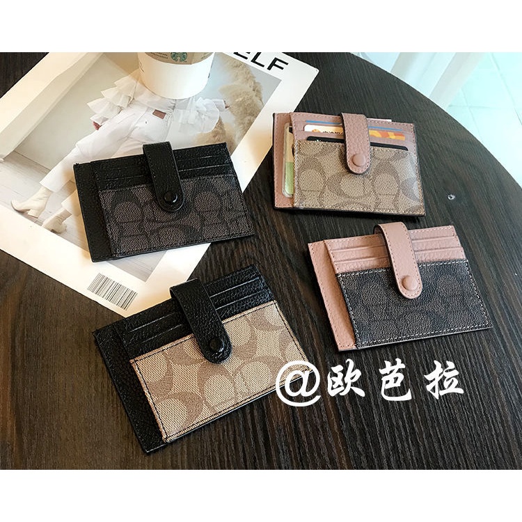 Ví đựng thẻ siêu mỏng cỡ lớn phong cách retro sành điệu