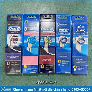 Combo Đầu bàn chải điện Braun Oral-B Made In Germany