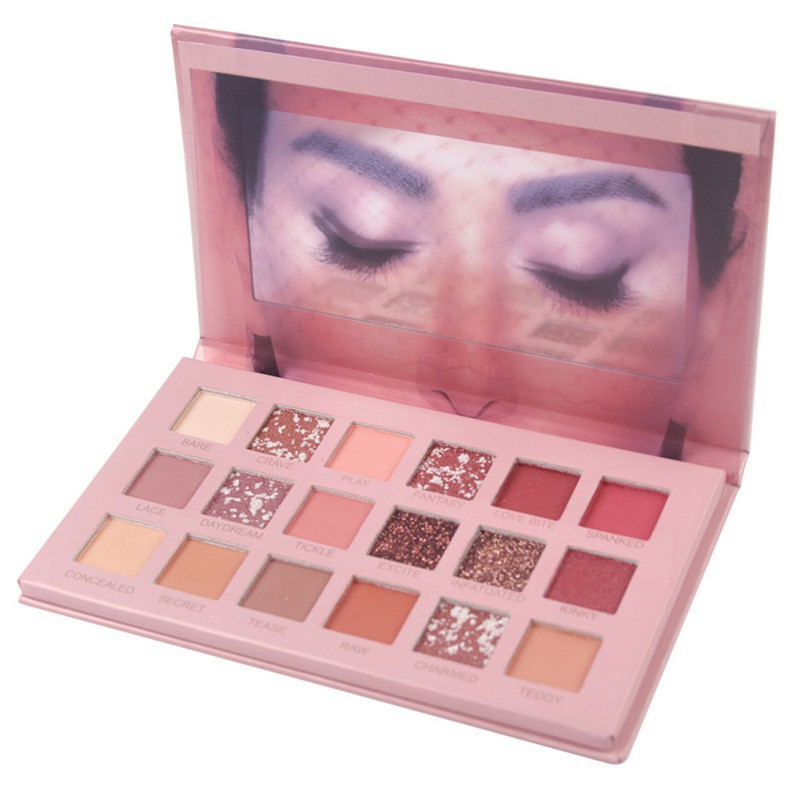 [Hàng mới về] 18 Colors Bảng Phấn Mắt Nhũ Moji Nude For Party Hàng Nội Địa Trung | BigBuy360 - bigbuy360.vn