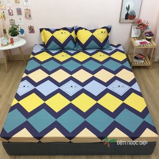 Ga giường cotton May bedding 100% cotton Hàn Quốc bọc đệm 1m2 1m6 1m8 2m2 chưa gồm ruột chăn ruột gối