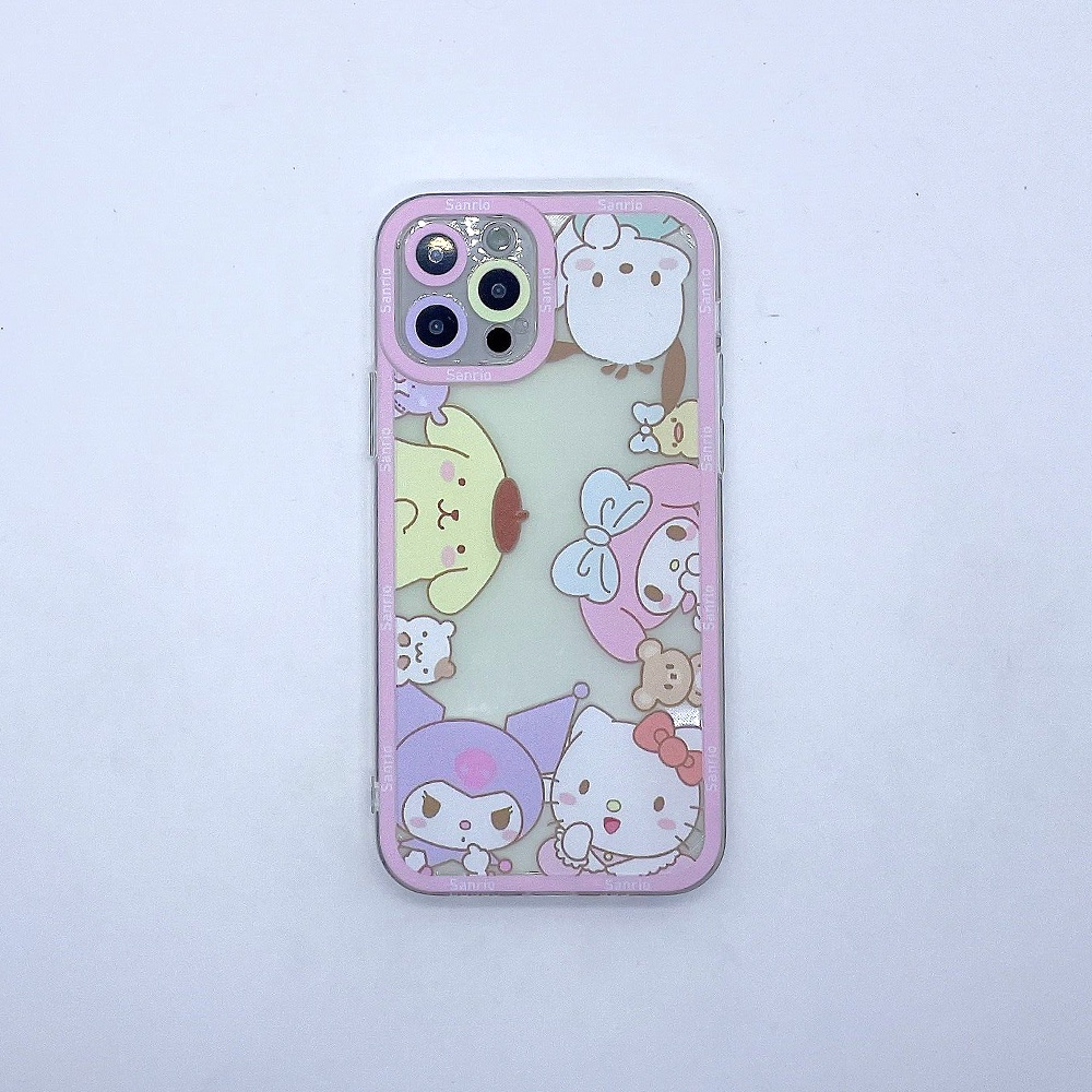 Ốp Điện Thoại TPU Dẻo In Hình kuromi Melody IPhone 14 12 PRO 12Promax mini 11 PRO Max 13 PRO 13PROMAX Xs Max XR 7 8 Plus