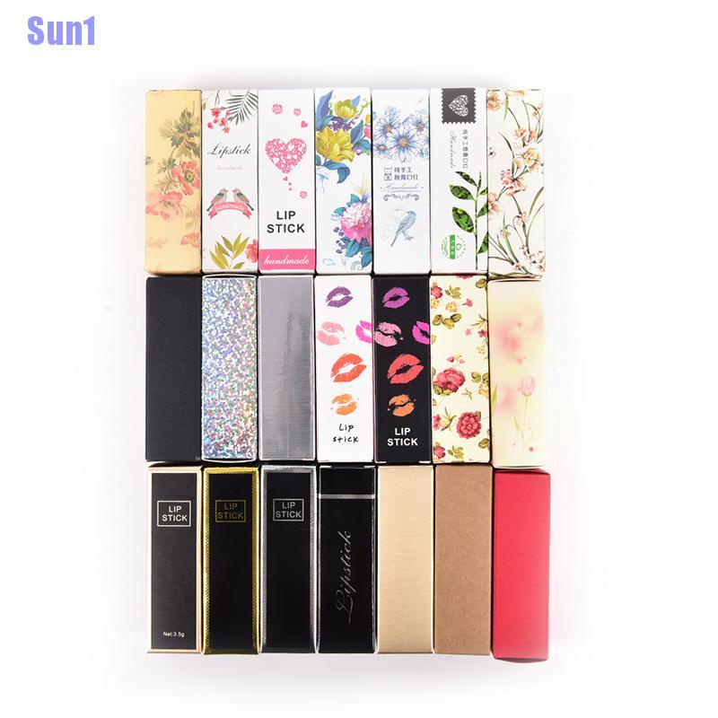(Hàng Mới Về) Bộ 10 Son Môi Giấy Cầm Tay