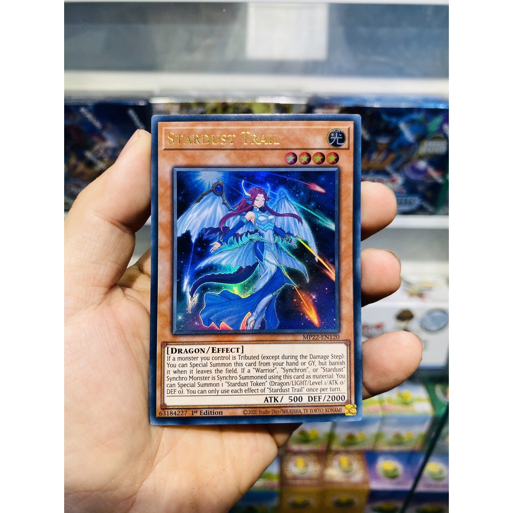 Thẻ Bài YugiOh!Mã MP22-EN120 - Stardust Trail - Ultra Rare - 1st Edition