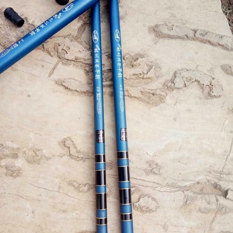 Cần câu tay, cần đơn thu gọn 64cm câu đơn rô phi, chép trắm trôi diếc giải trí - Nhãn hiệu Hàn Quốc