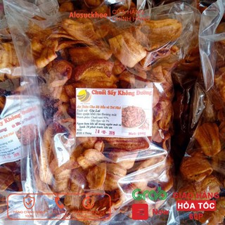 ⚡️FREESHIP⚡️ Chuối Sấy Gia Lai Không Đường 500gr giòn ngon