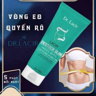 Kem tan mỡ dr.lacir và gel nịt bụng dr.slim