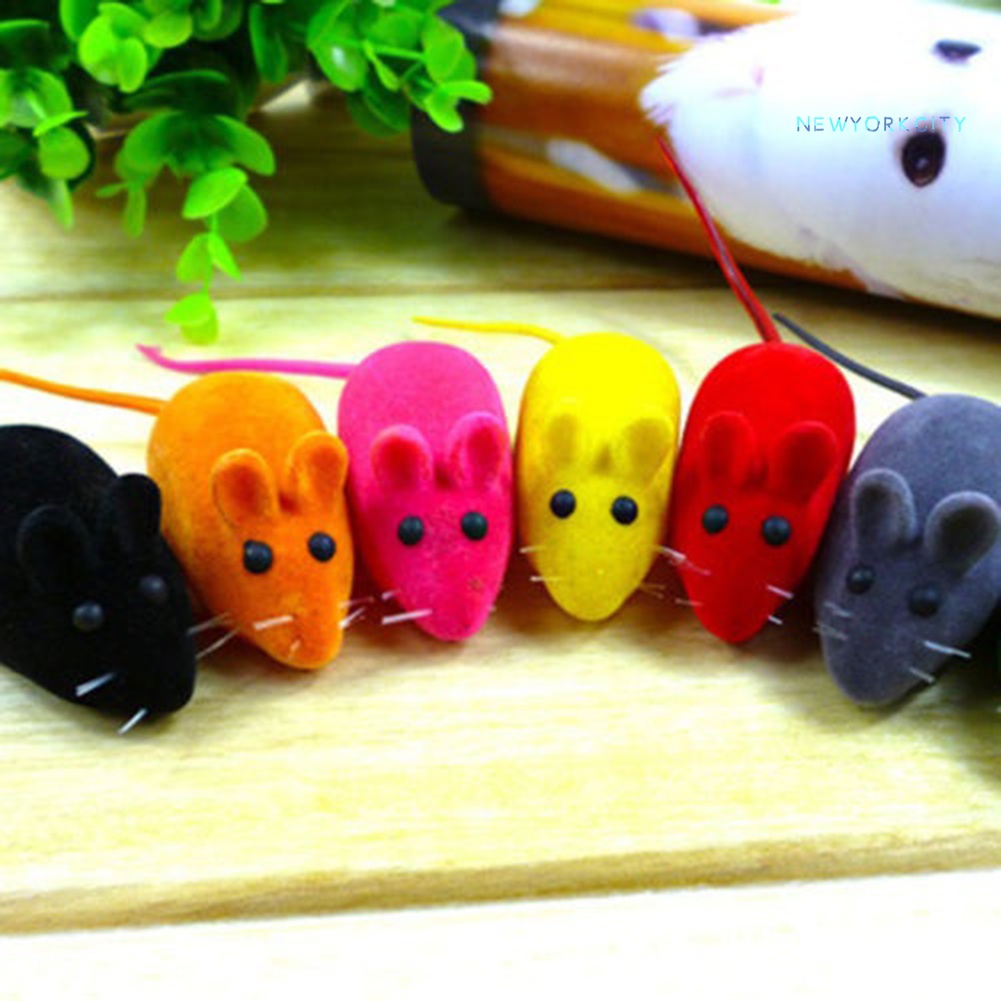 Đồ Chơi Chuột Giả Phát Ra Tiếng Ồn Vui Nhộn Cho Thú Cưng
