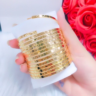 Vòng ximen cao cấp dát vàng 18k khoá gài bộ 7 chiếc mẫu mới