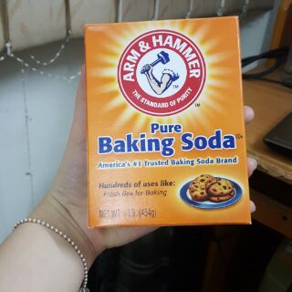 Bakingsoda muối đa dụng. Muối nở baking soda hộp 454g