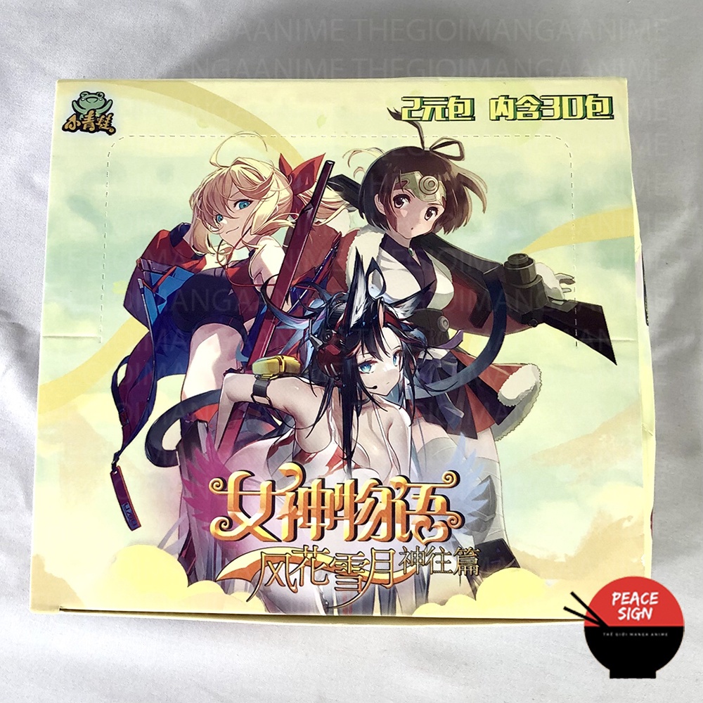 ( FULL BOX M25 ) Hộp card thẻ ANIME GIRL thiếu nữ nhân vật anime waifu chibi gacha ảnh nhân phẩm chibi