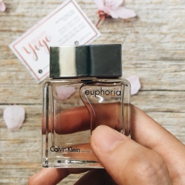 (Hàng Mỹ) Nước hoa Mini Nam Calvin Klein Euphoria for men 15ml Chính Hãng