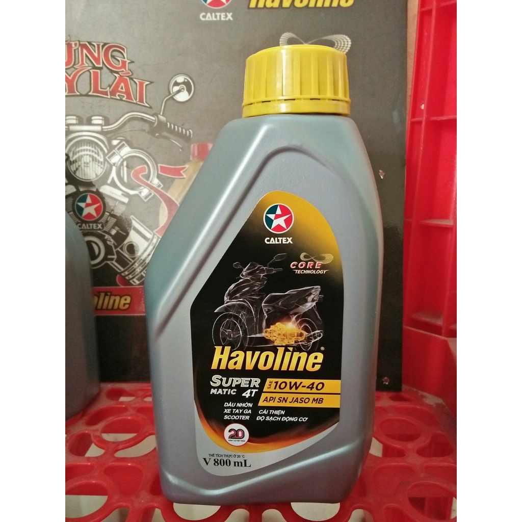 Dầu nhờn Havoline® SuperMatic 4T SAE 10W-40