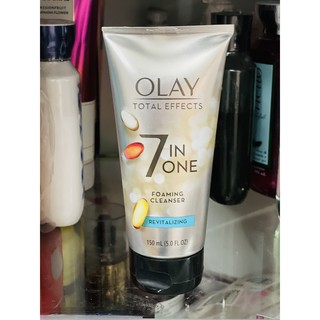[ Auth Mỹ ] Sữa Rửa Mặt Olay Total Effects 7 in 1 Foaming Cleanser Revitalizing 150ml.
