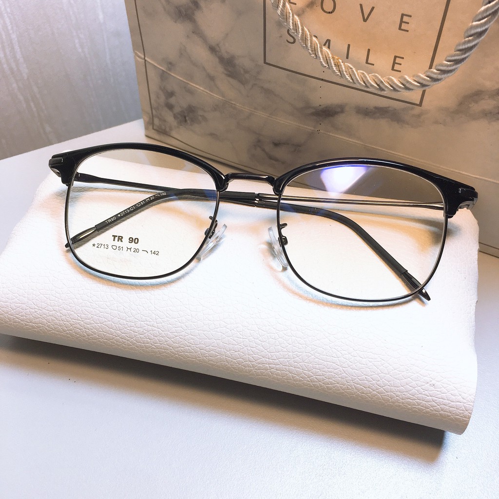 [Mã SKAMCLU7 giảm 10% cho đơn từ 0Đ] Gọng kính cận tròn bầu nam nữ 2713 nhận cắt mắt cận viễn loạn | BigBuy360 - bigbuy360.vn