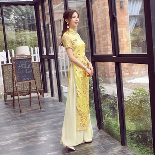 Chinese Style Long Cheongsam