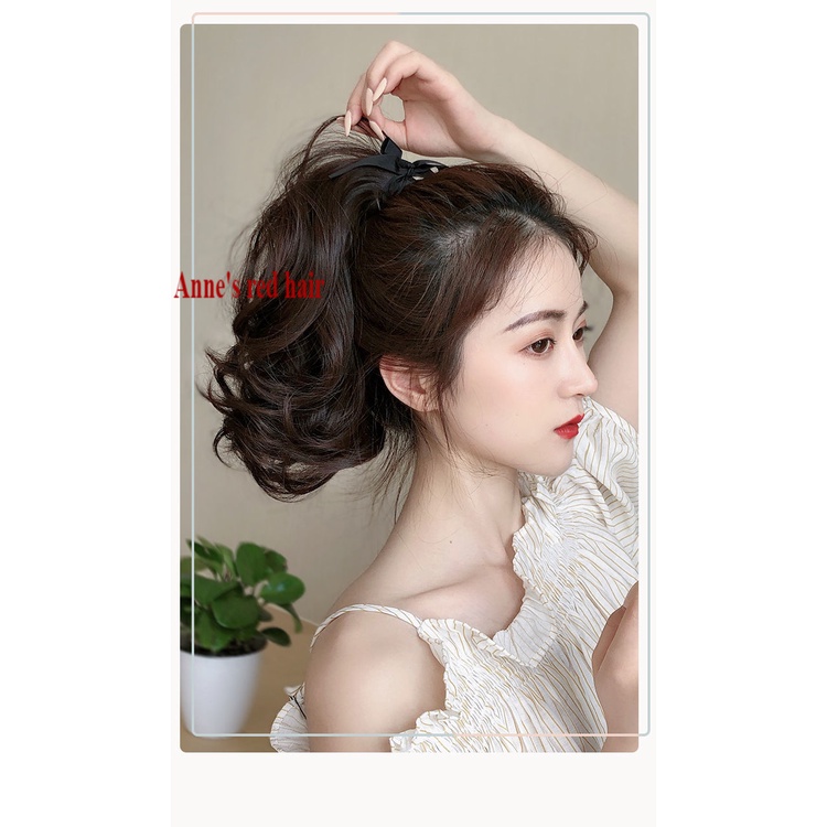 Tóc giả ngắn uốn xoăn thời trang cho nữ