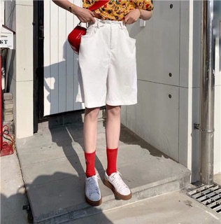 Quần short gân ulzzang
