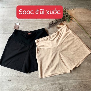 Quần Đùi sooc Bầu Đũi Mát