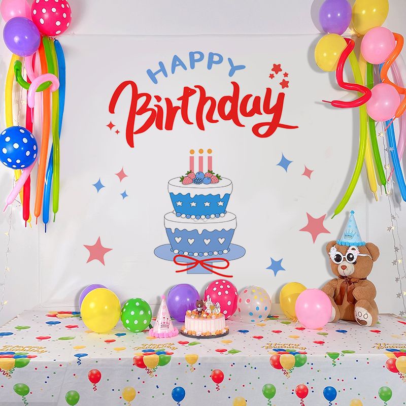 Banner - Thảm treo tường trang trí sinh nhật kiểu Hàn Quốc