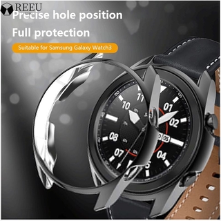 [Available] Ultra Slim Protective Case For Samsung Galaxy Watch 3 45Mm 41Mm Watch 3 Soft Hollow Out Smart Watch Cover Protective [REEU]