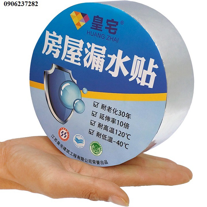 Băng keo siêu dính chống thấm cuộn 5 mét bản 10cm